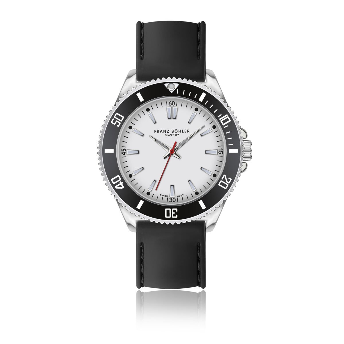Walen Silver Padded and stitched smooth
