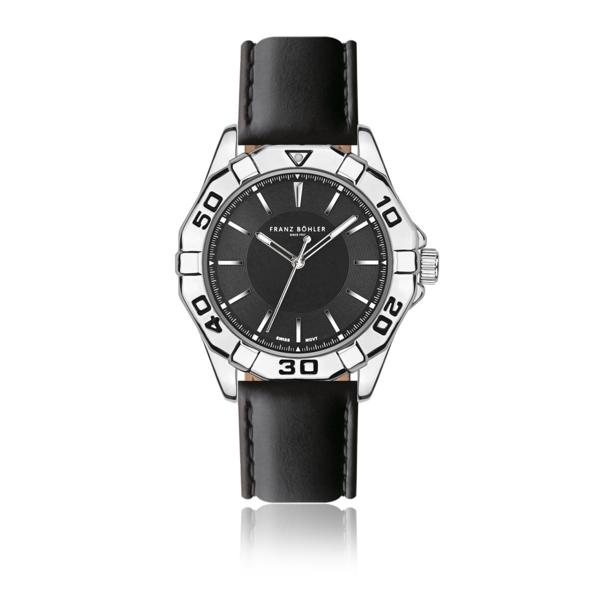Totensee Silver Padded and stitched smooth