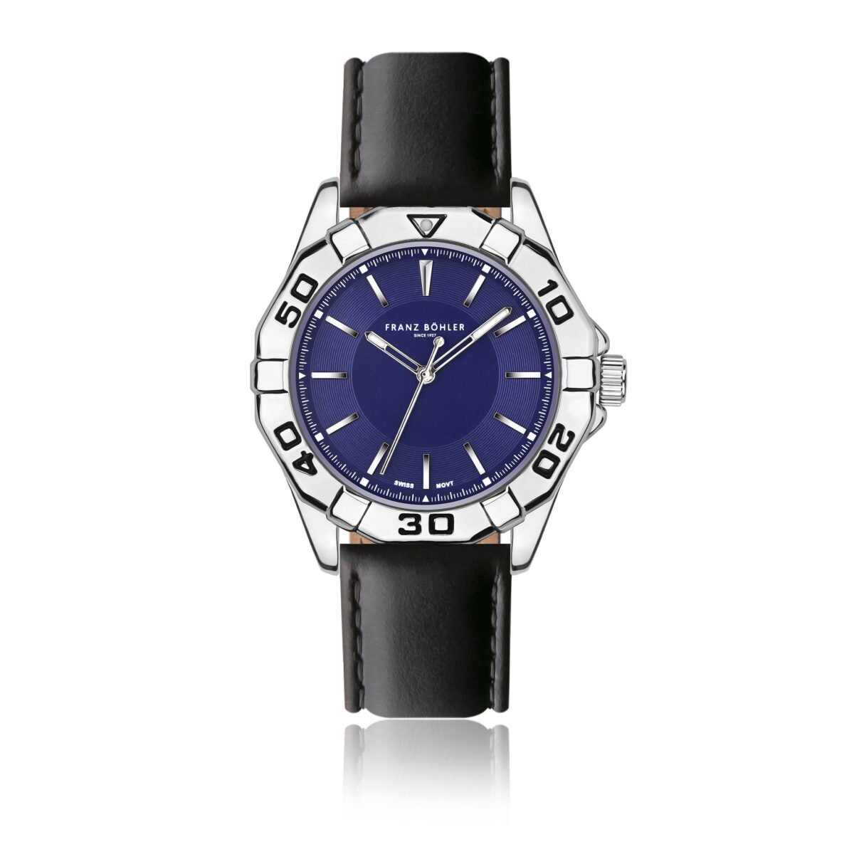Schwarzsee Silver Padded and stitched smooth