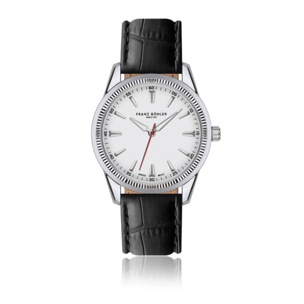 Tanay Silver Padded and stitched croco