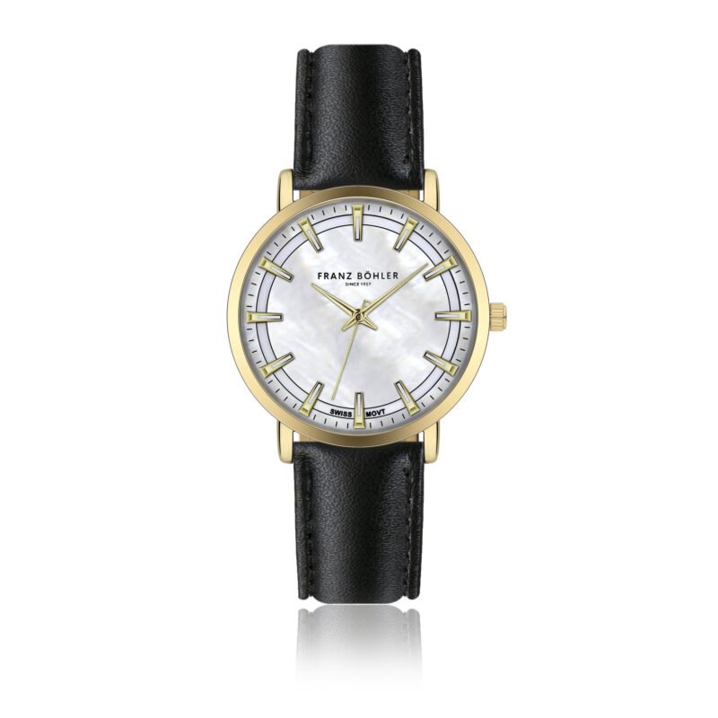 Lugano Gold Padded and stitched smooth