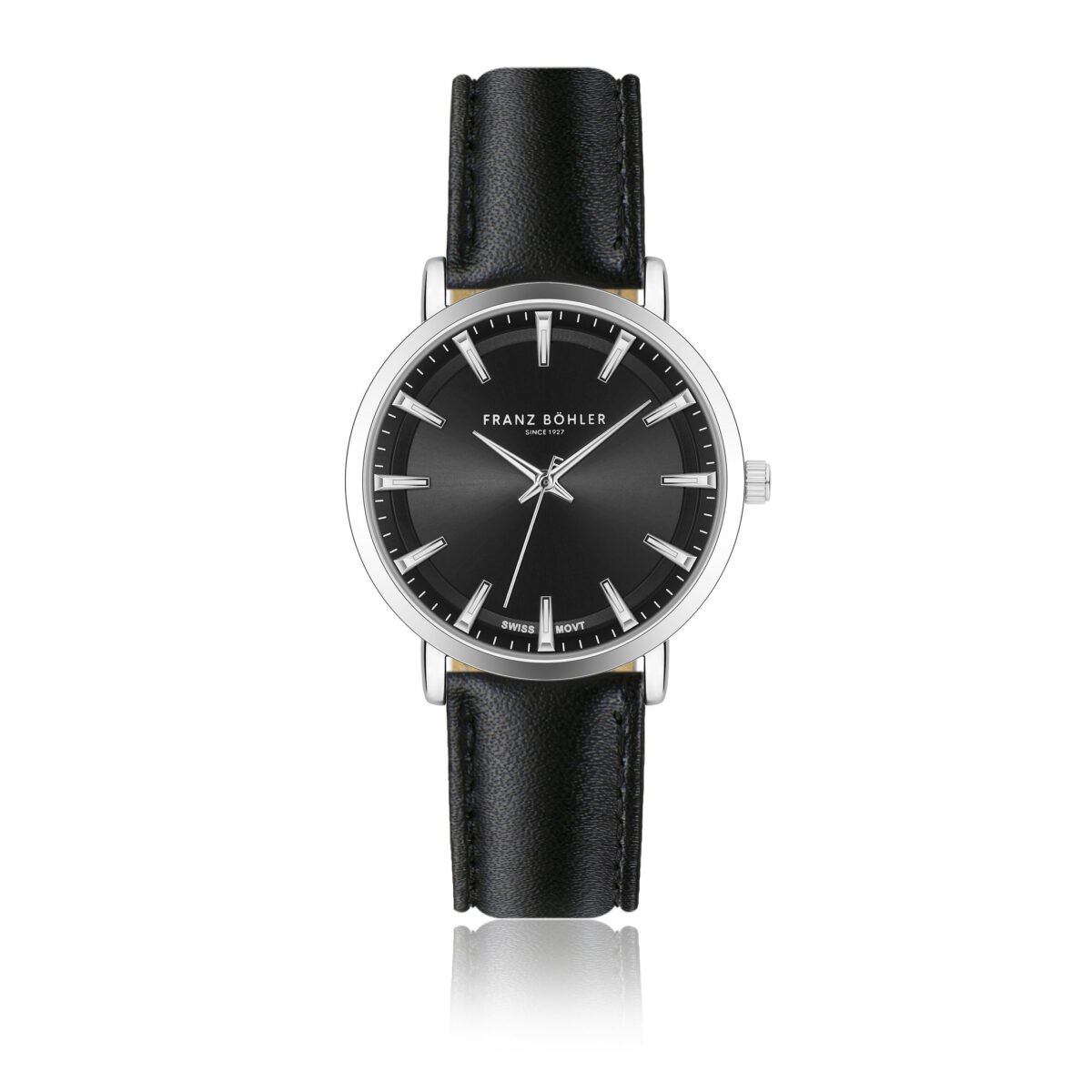 Thun Silver Padded and stitched smooth