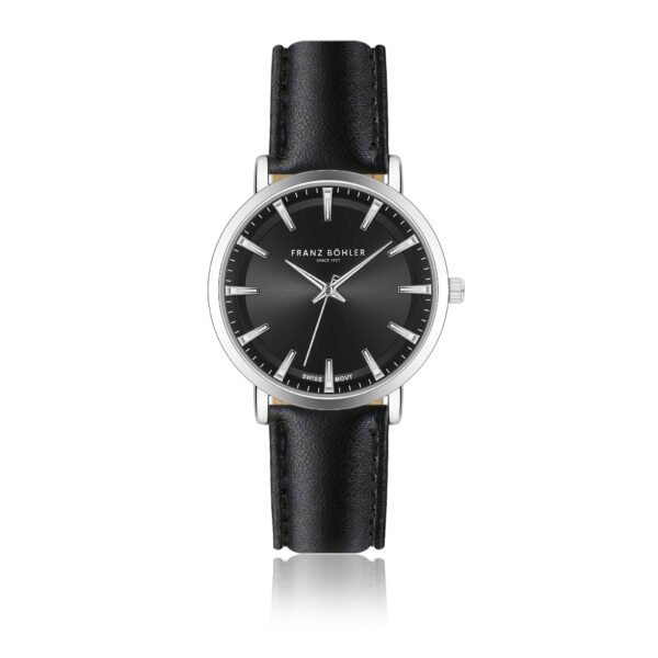 Thun Silver Padded and stitched smooth